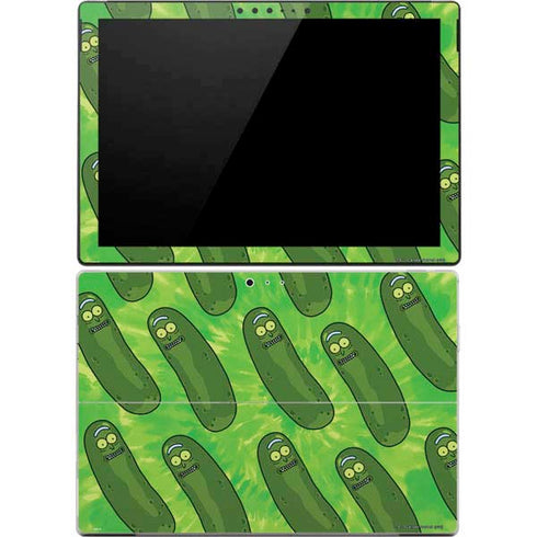 Adult Swim Rick and Morty Pickle Rick Pattern Surface Pro 4 Skin